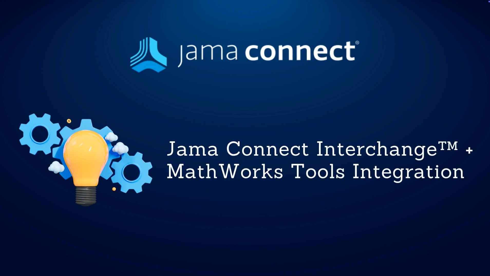 Jama Connect Interchange™ + MathWorks Tools Integration