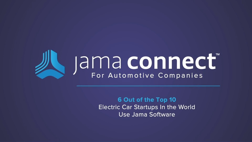 Solution: Jama Connect™ for Automotive Companies