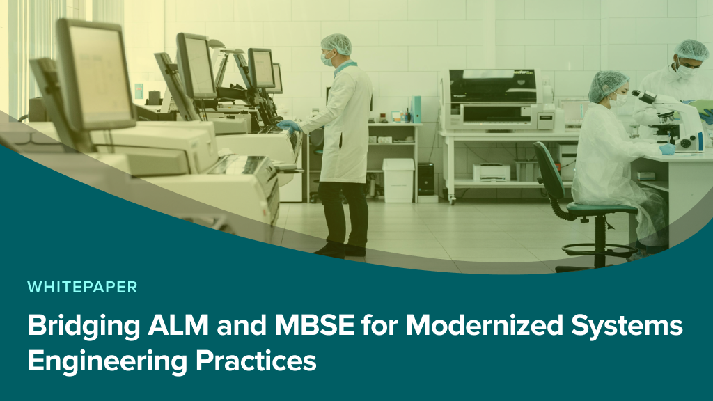 Bridging ALM and MBSE for Modernized Systems Engineering Practices
